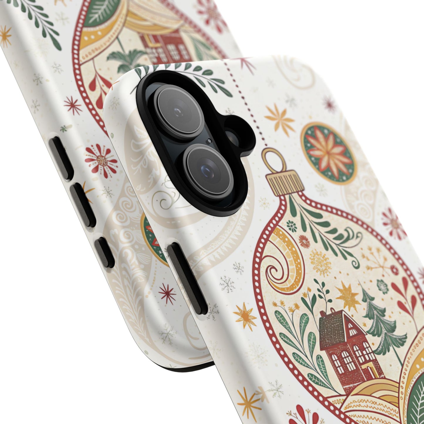 Cozy Christmas Ornament Tough Phone Case