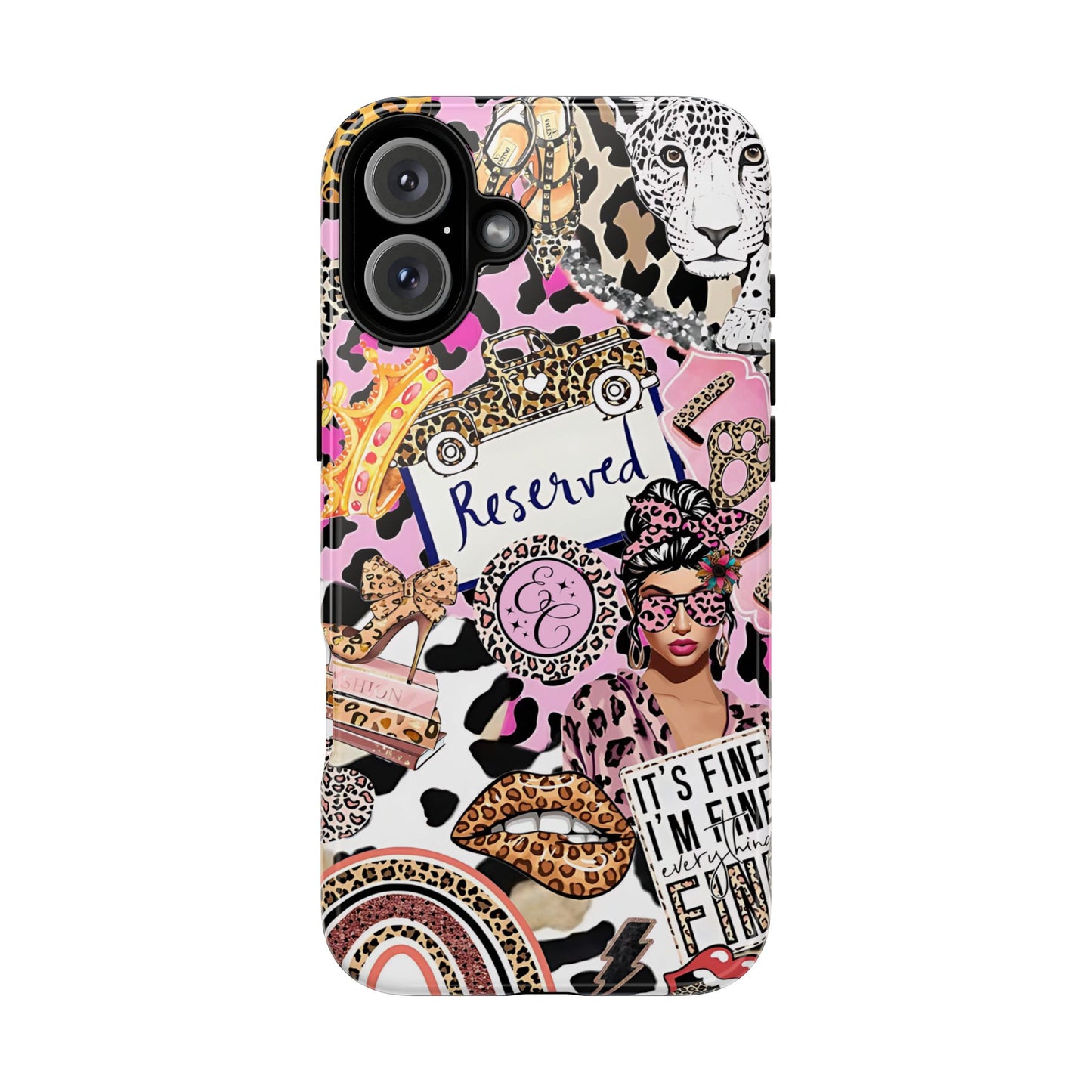 Leopard Wild Glamour Tough Phone Case