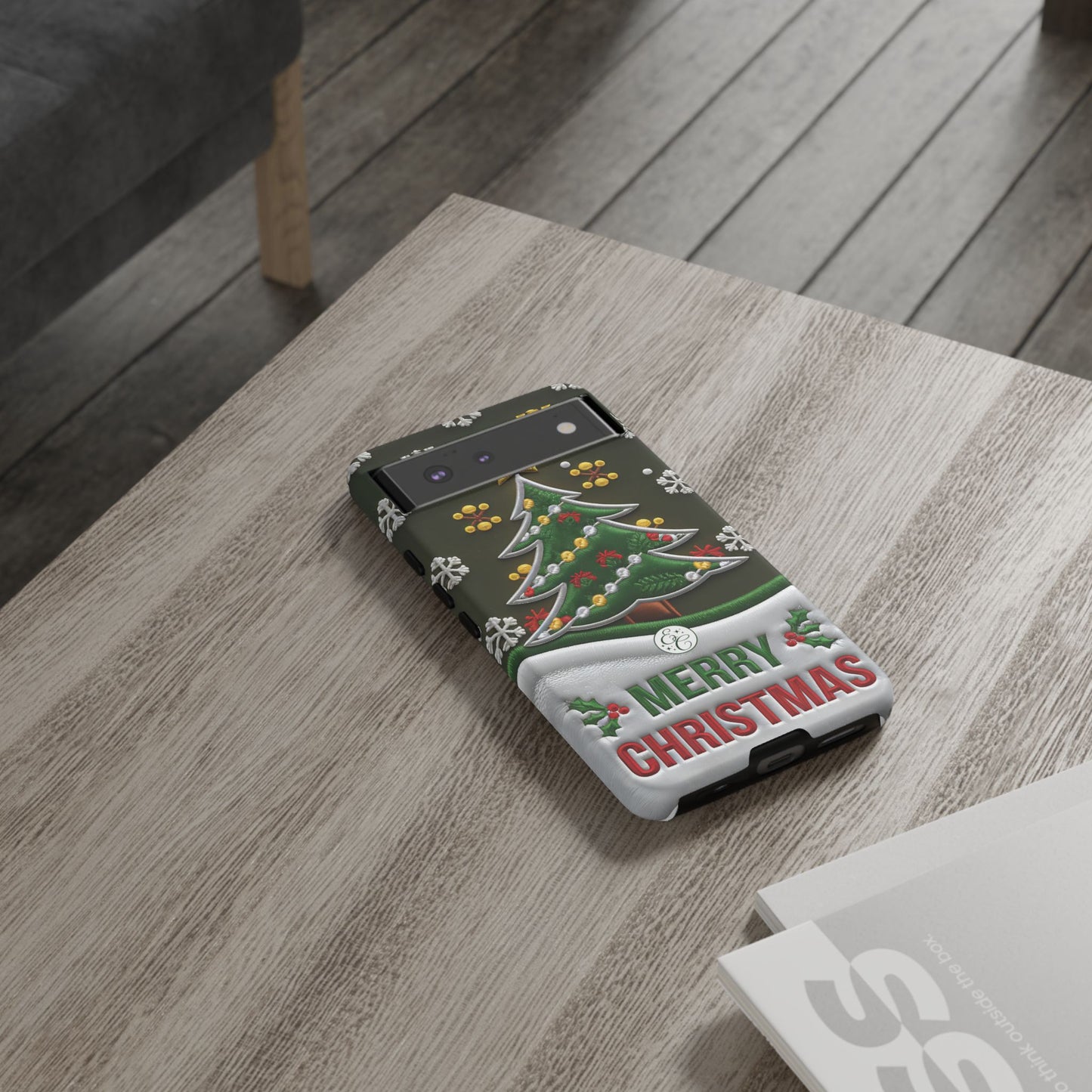 Merry Christmas Tree Tough Phone Case