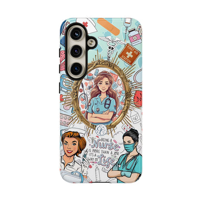 Nurse Art Tough Phone Case