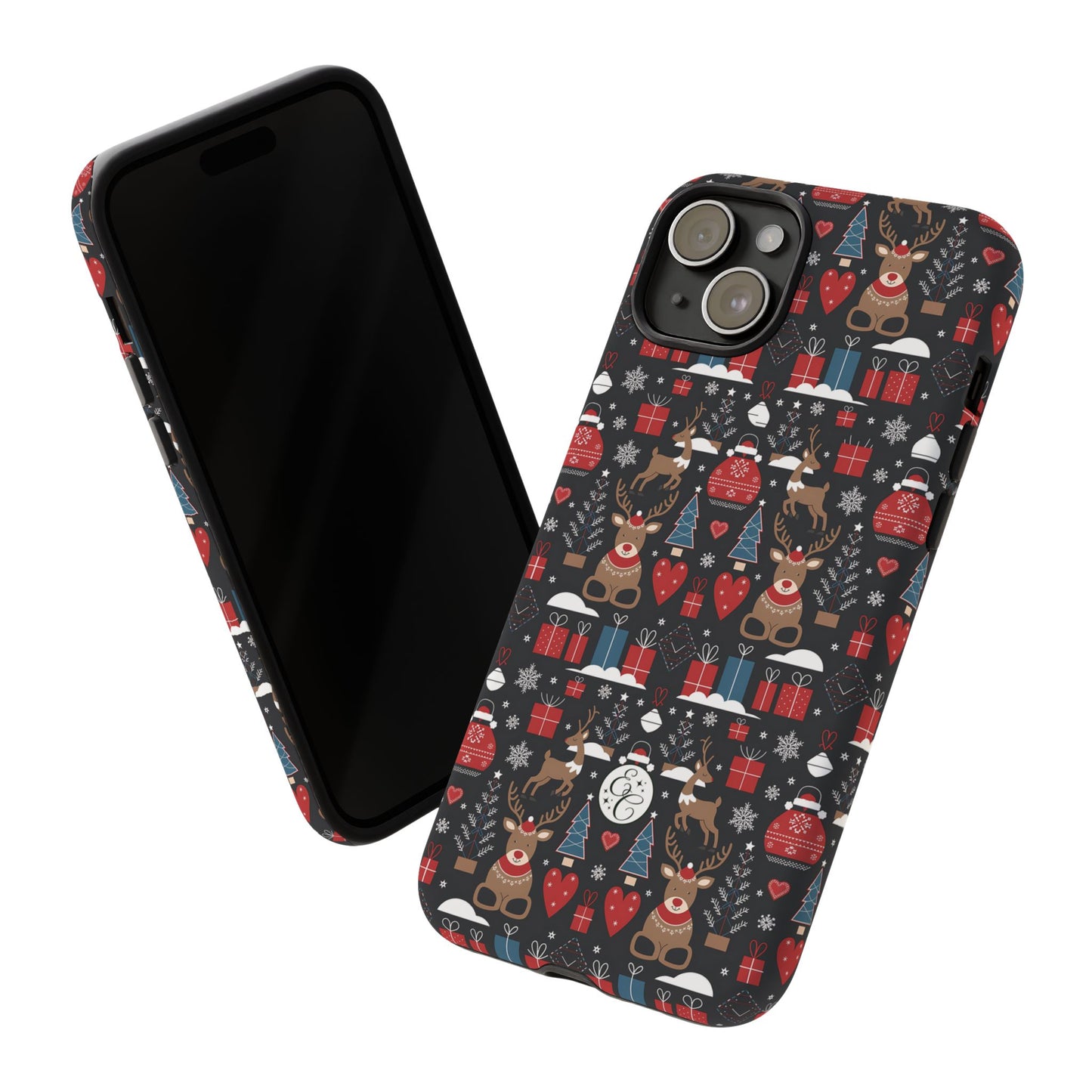 Christmas Holiday Pattern Tough Phone Case