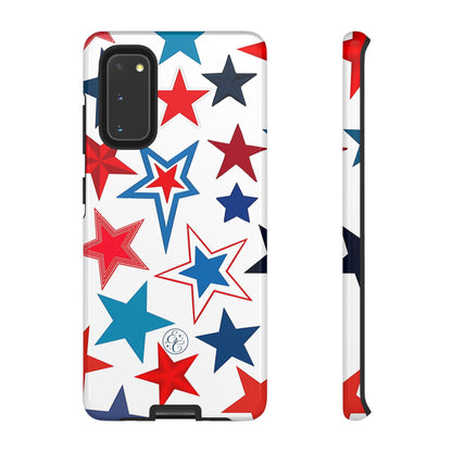 Patriotic Star Pattern Tough Phone Case