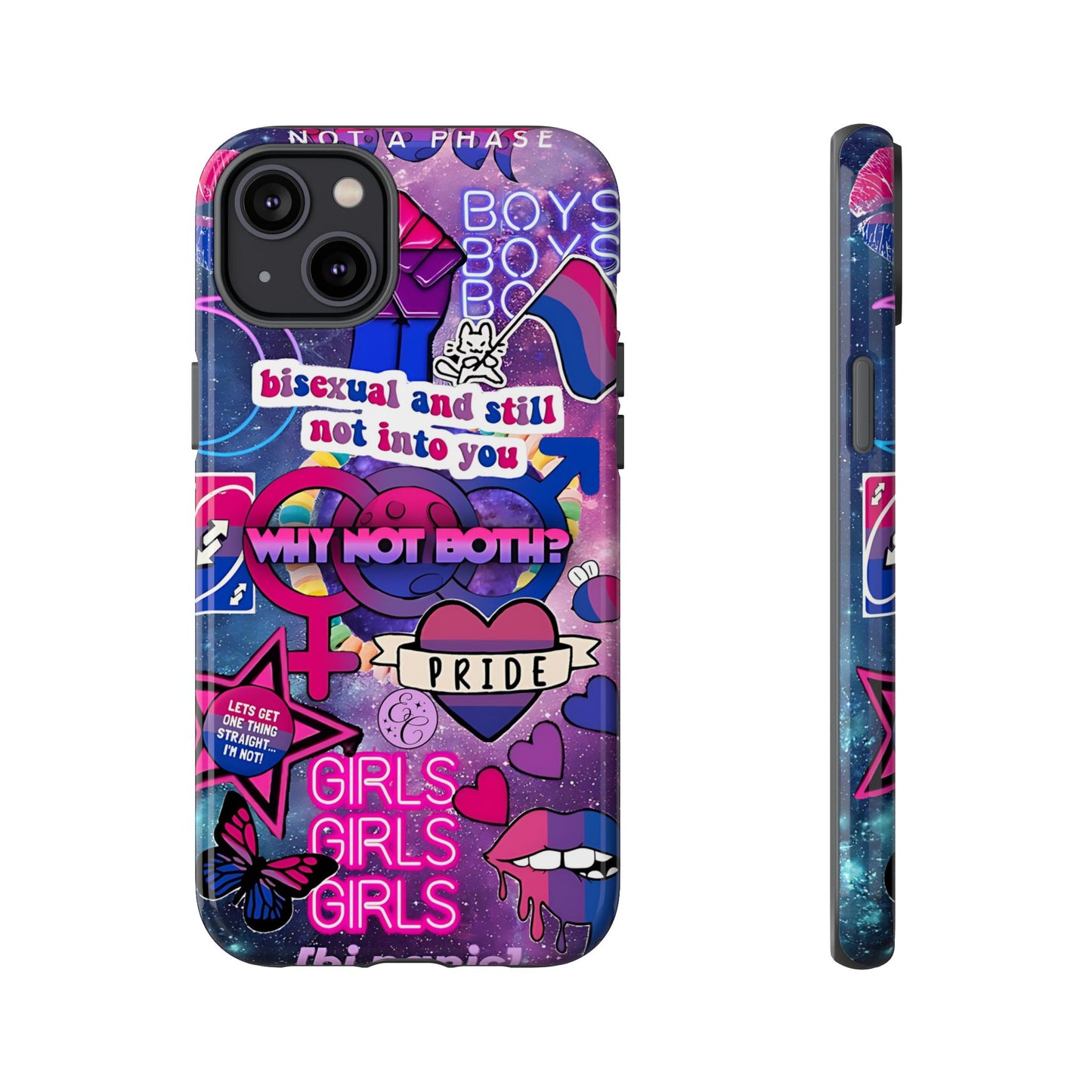 Bisexual Pop Art Tough Phone Case