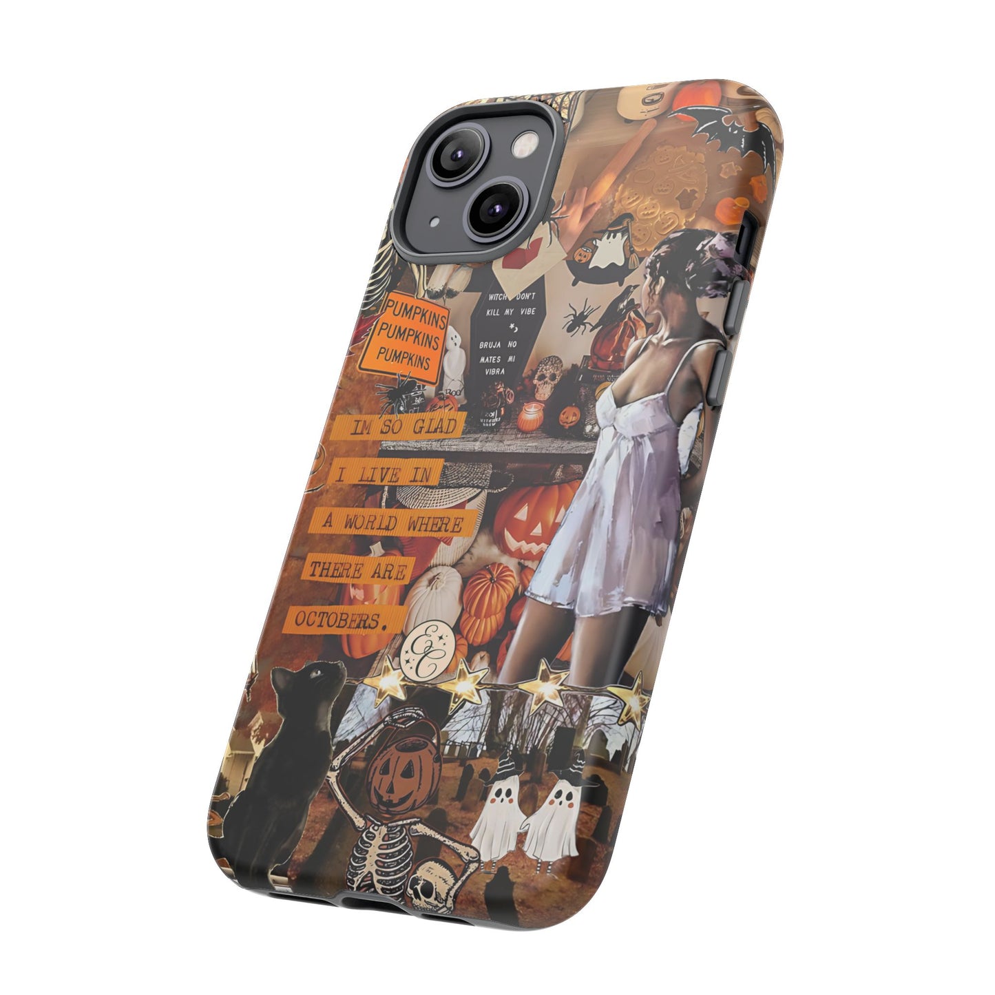 Halloween Aesthetic Collage Tough Phone Case