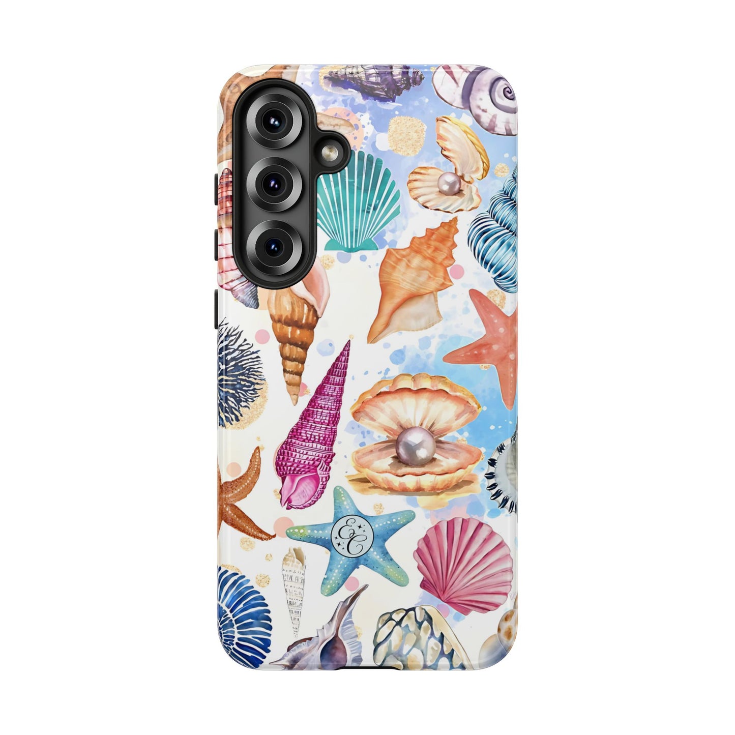 Colorful Sea Shells Tough Phone Case