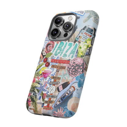 Ibiza Summer Vibes Collage Tough Phone Case