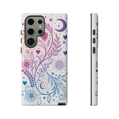 Subtel Bisexual Boho Doodle Tough Phone Case