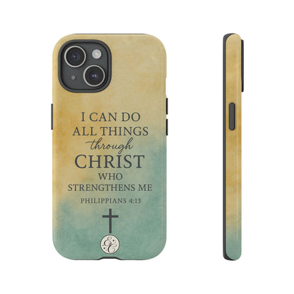 Philippians 4:13 Tough Phone Case