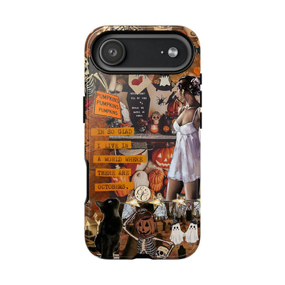 Halloween Aesthetic Collage Tough Phone Case