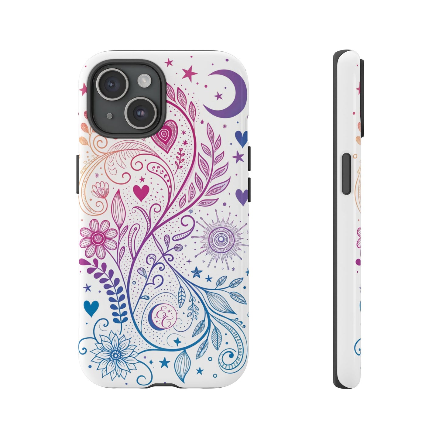 Subtel Bisexual Boho Doodle Tough Phone Case