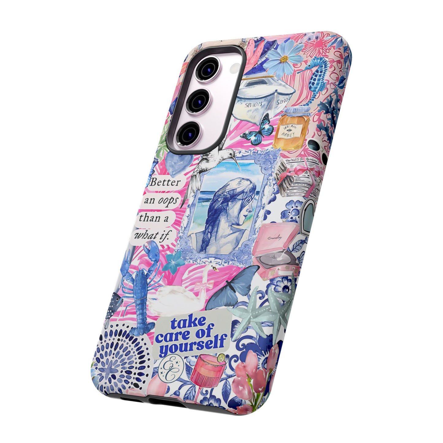 Coquette Summer Time Collage Tough Phone Case