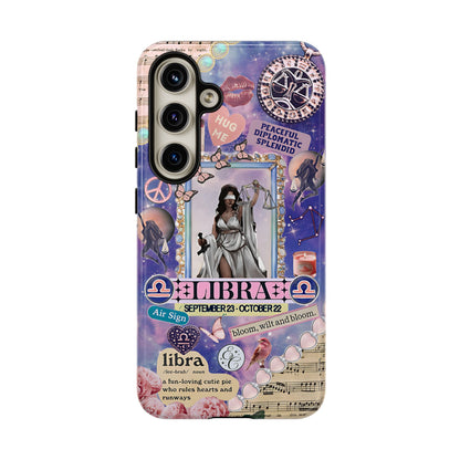 Libra Zodiac Star Sign Tough Phone Case