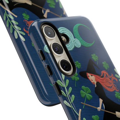 Irish Witch’s Moonlit Stroll Tough Phone Case