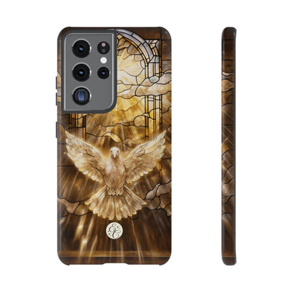 Holy Spirit Stained Glass Tough Phone Case