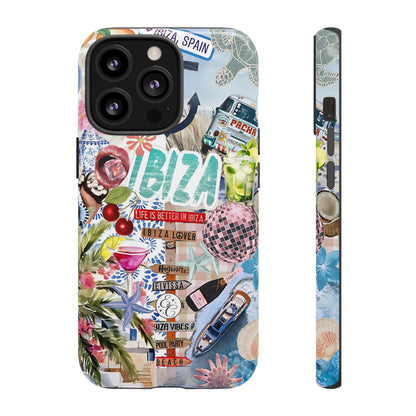 Ibiza Summer Vibes Collage Tough Phone Case