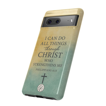 Philippians 4:13 Tough Phone Case