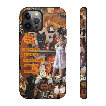 Halloween Aesthetic Collage Tough Phone Case