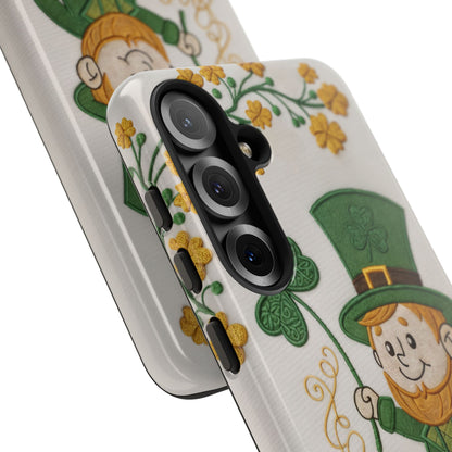 Cute Leprechaun Tough Phone Case