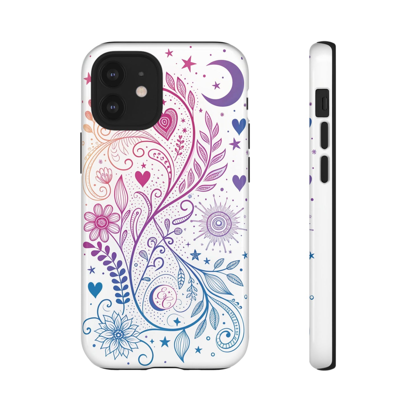 Subtel Bisexual Boho Doodle Tough Phone Case