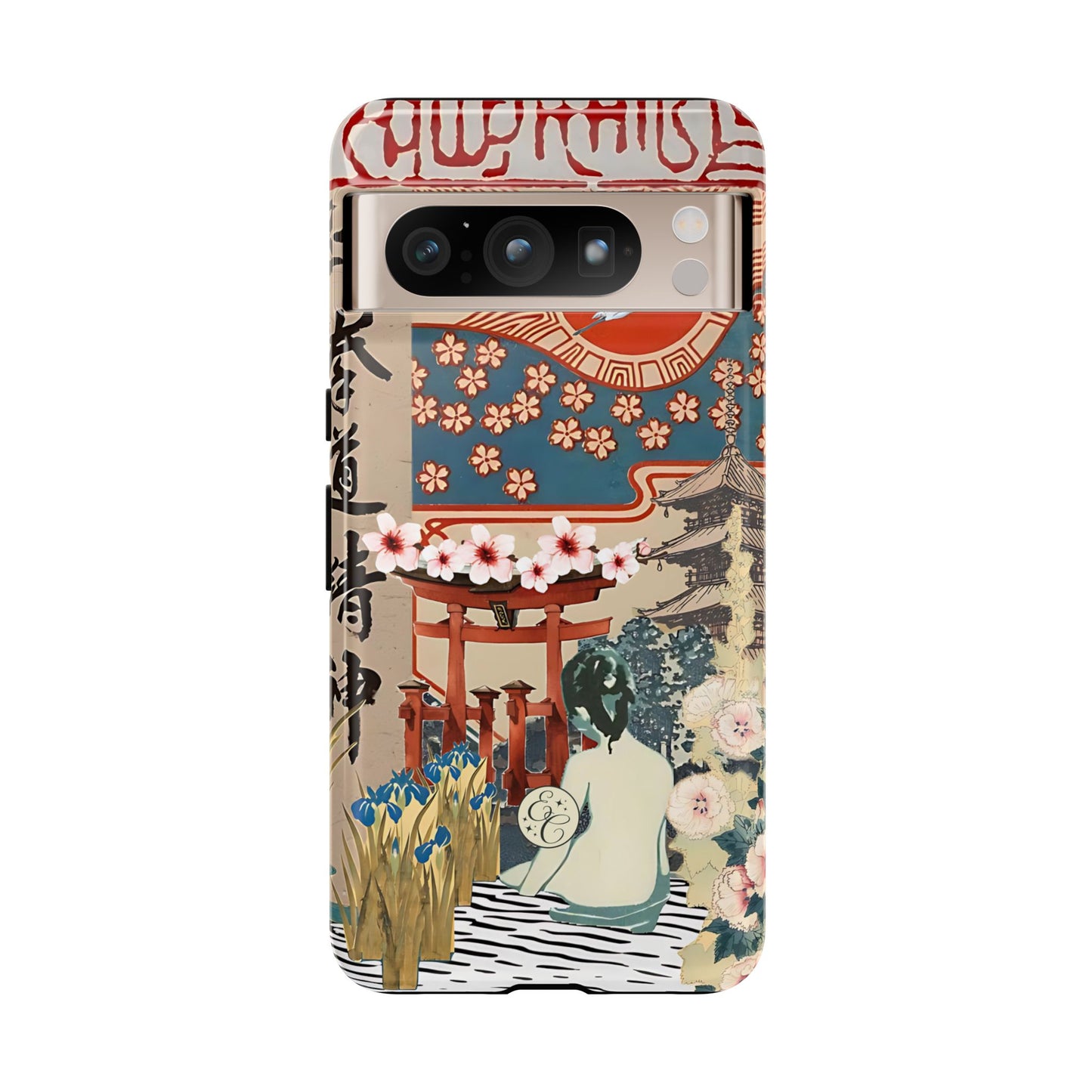 Japanese Style Art Tough Phone Case