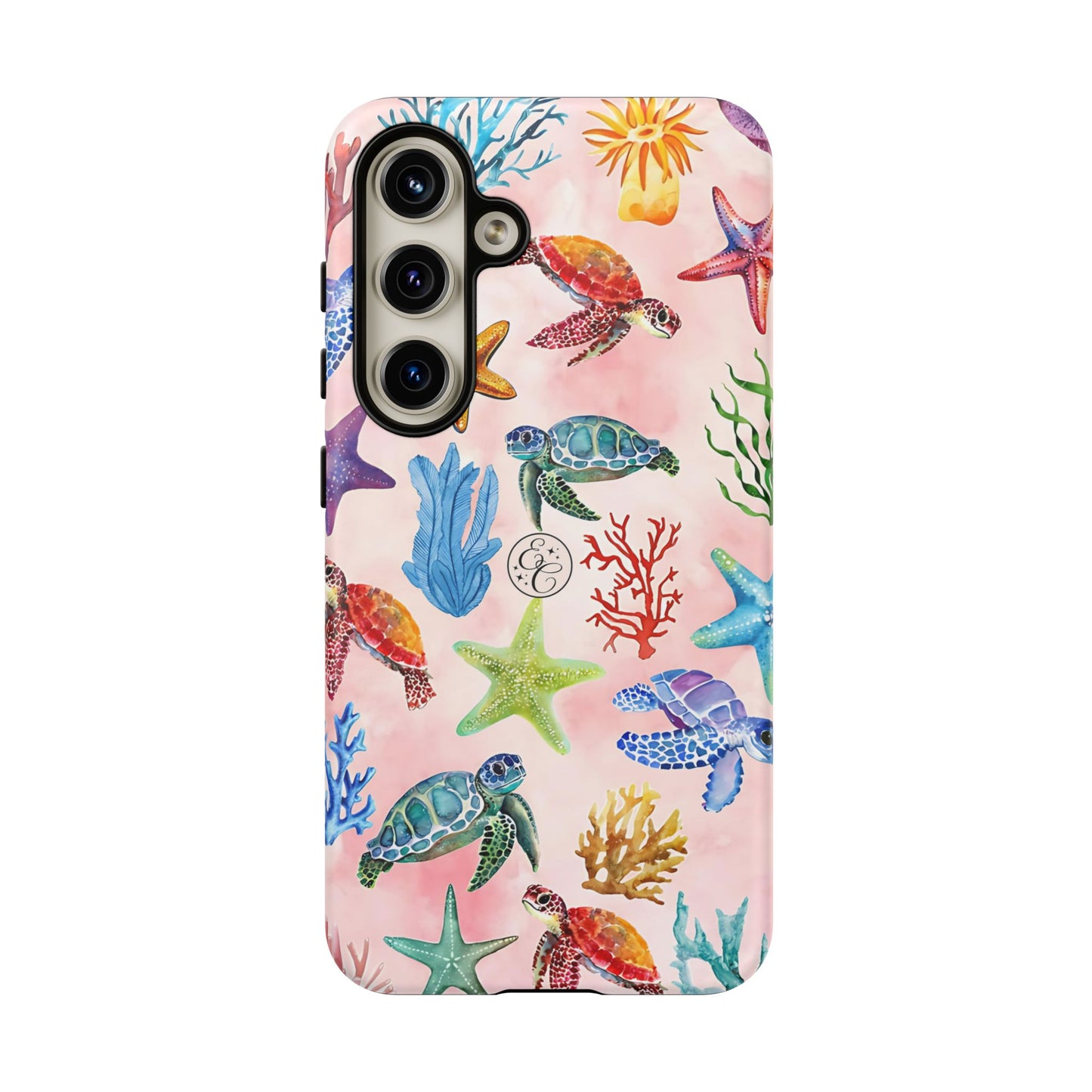 Colorful Marine Life Tough Phone Case