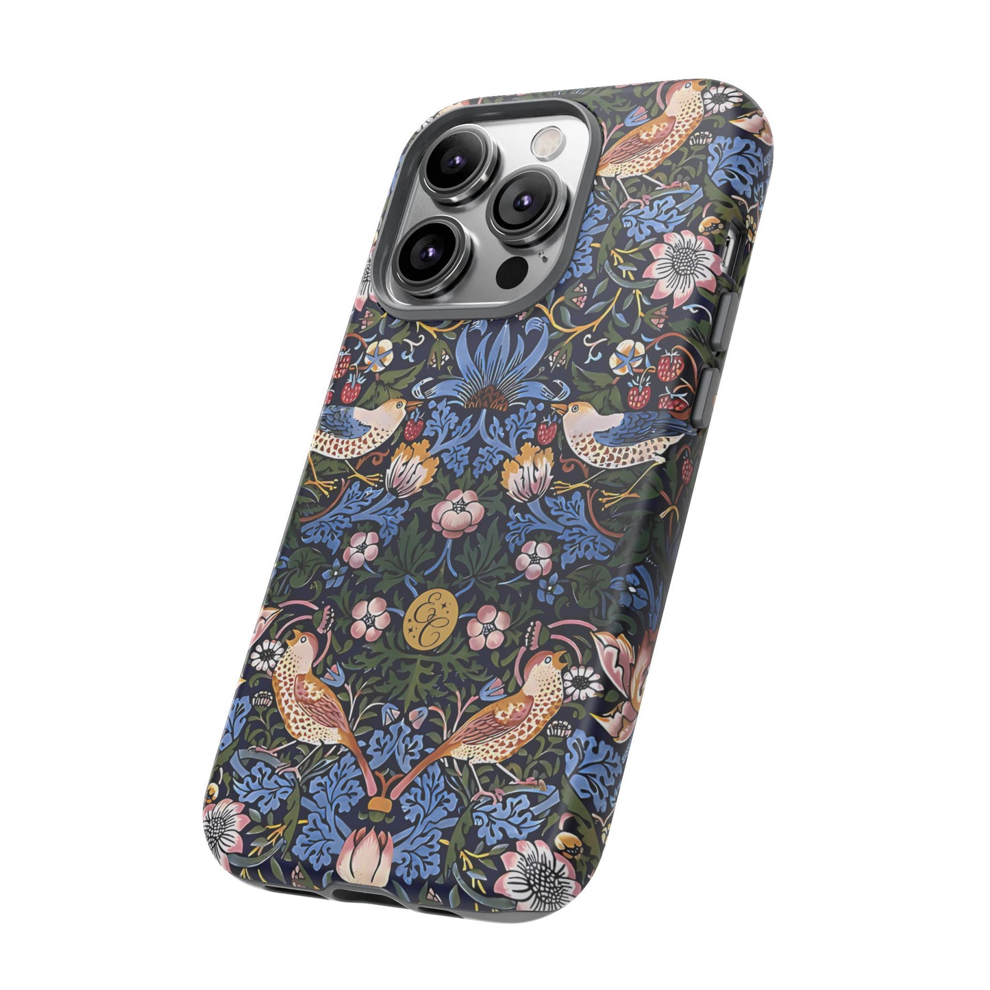 William Morris Strawberry Thief Tough Phone Case