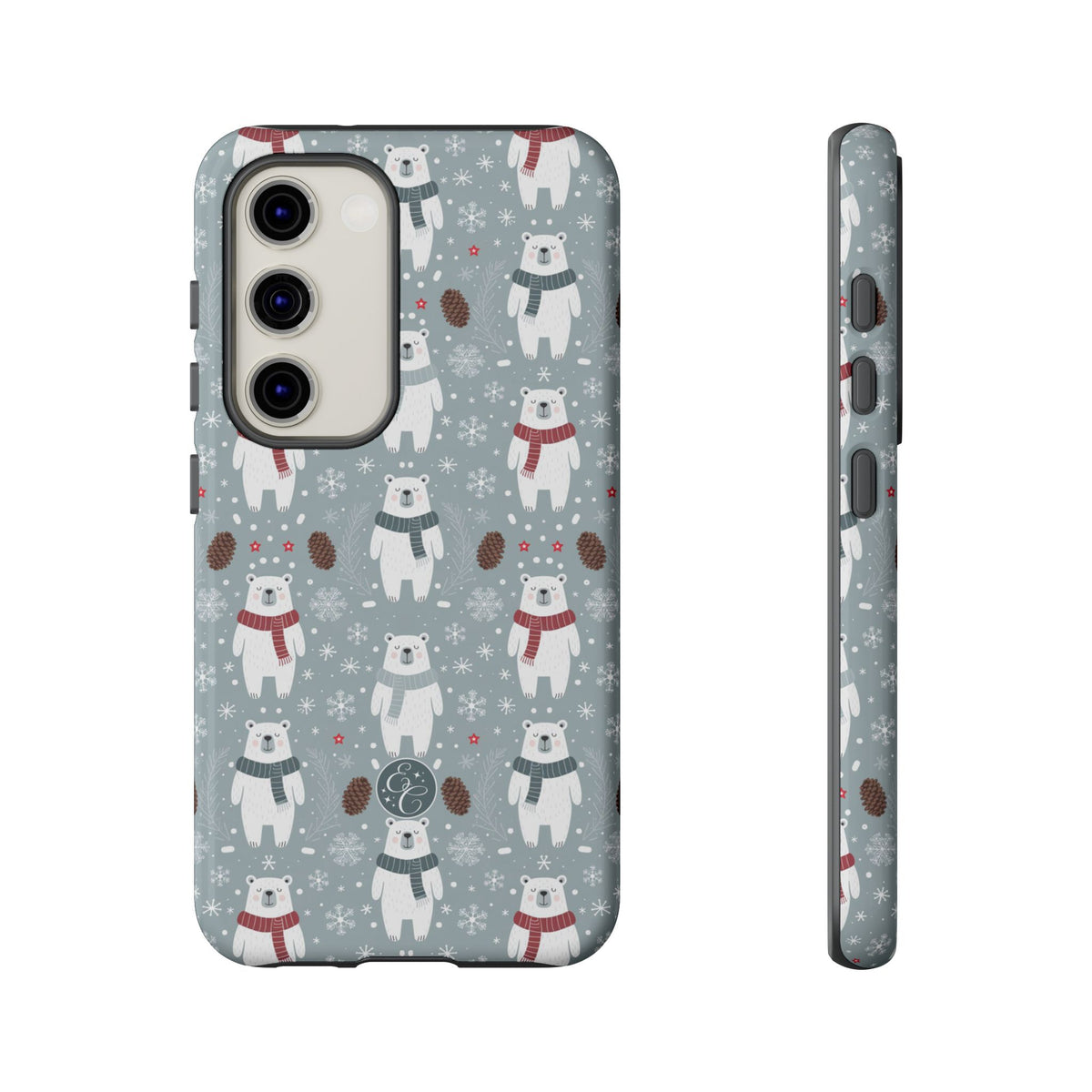 Cute Polar Bear Christmas Phone Case