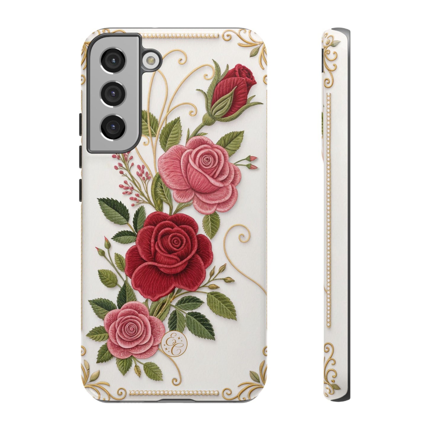 Elegant Rose Garden Tough Phone Case
