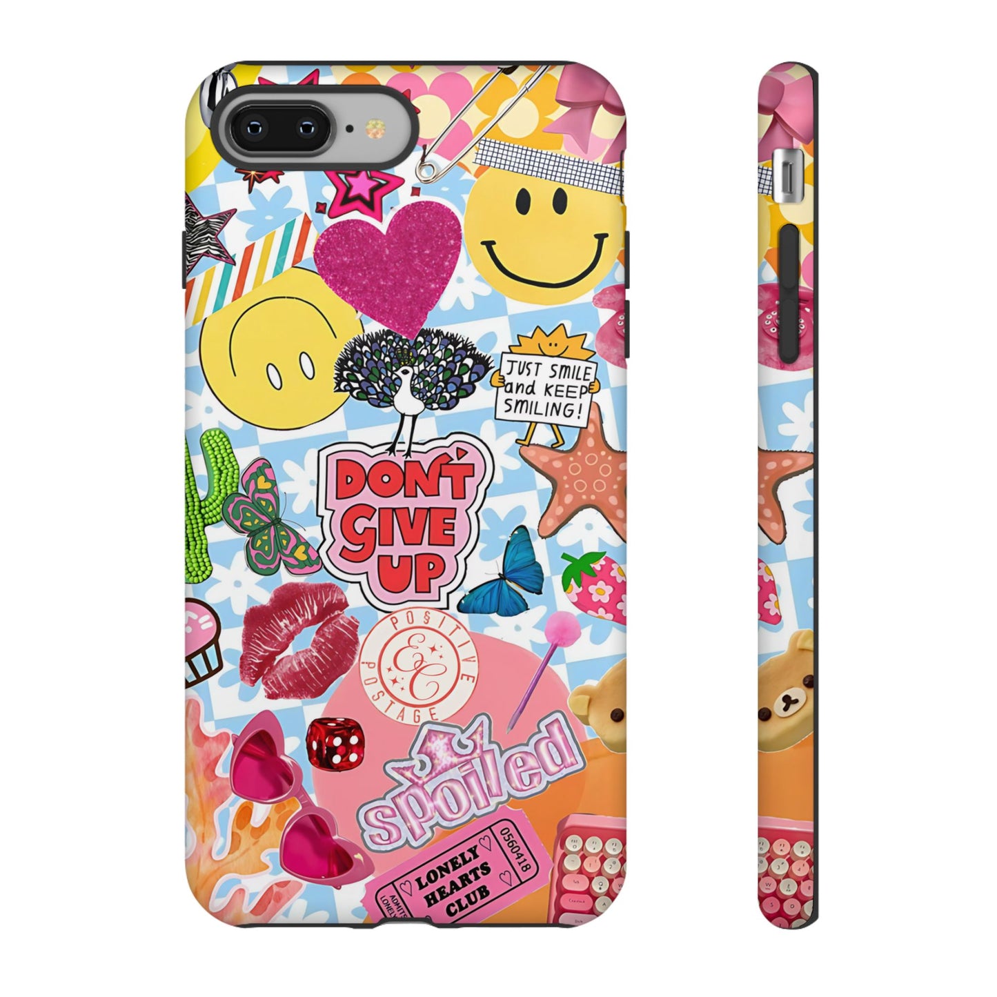 Pop Art Collage Tough Phone Case