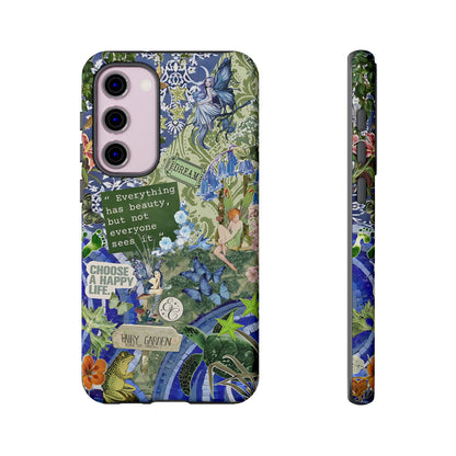 Fairy Garden Collage Tough Phone Case