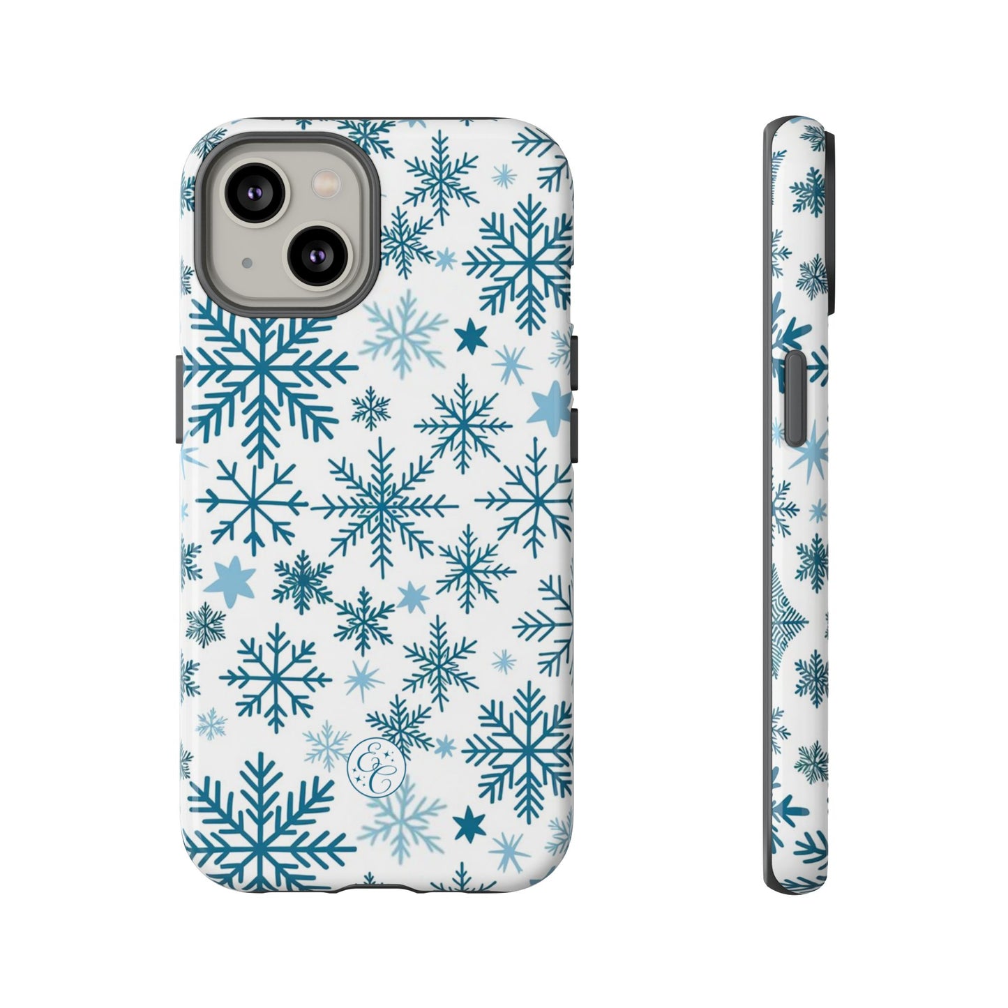 Winter Snowflakes Pattern Tough Phone Case