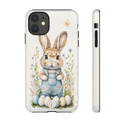 Bunny with Easter Eggs Tough Phone Case