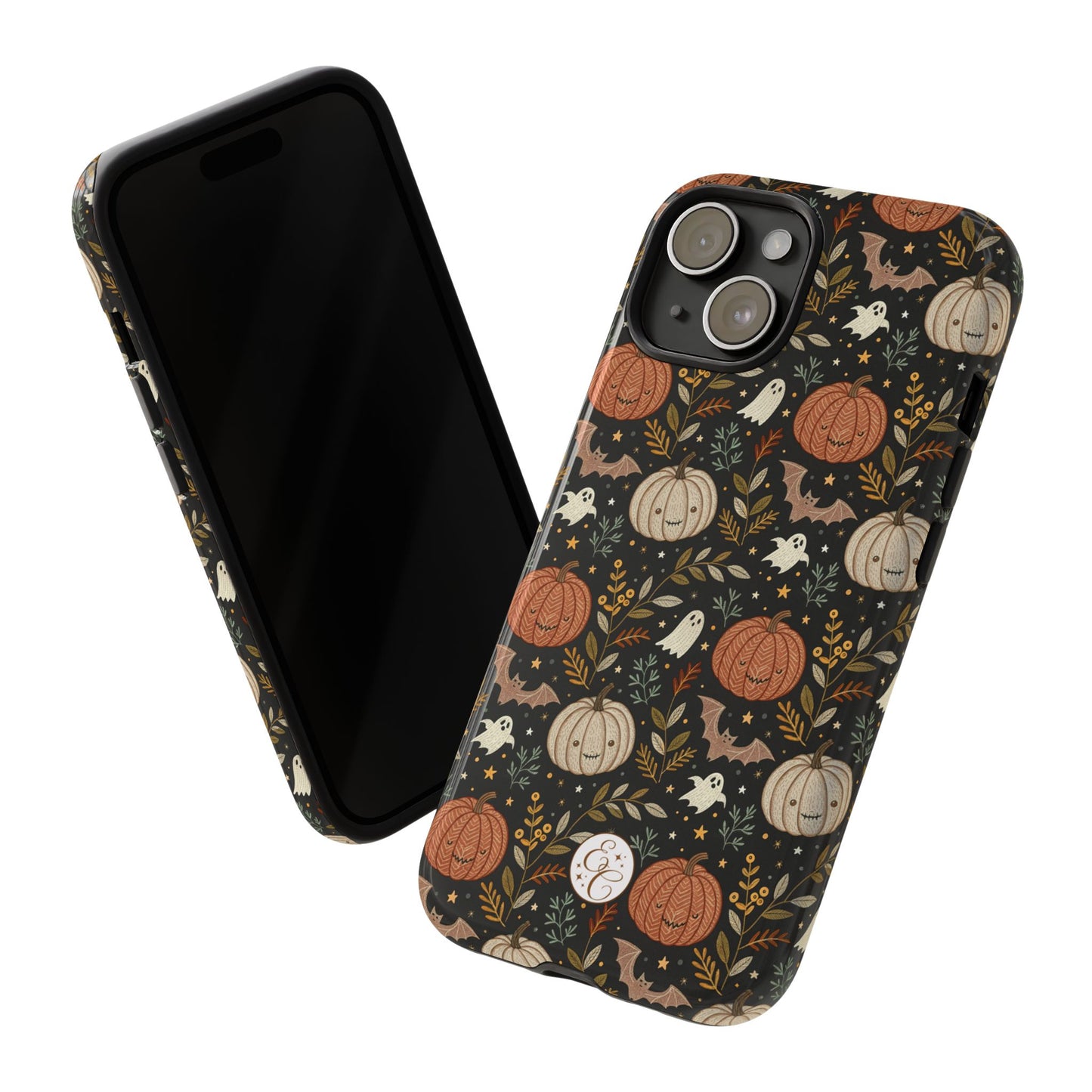 Spooky Halloween Boho Pattern Tough Phone Case