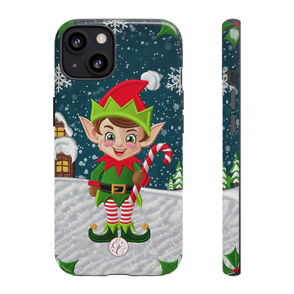 Christmas Naughty Elf Tough Phone Case