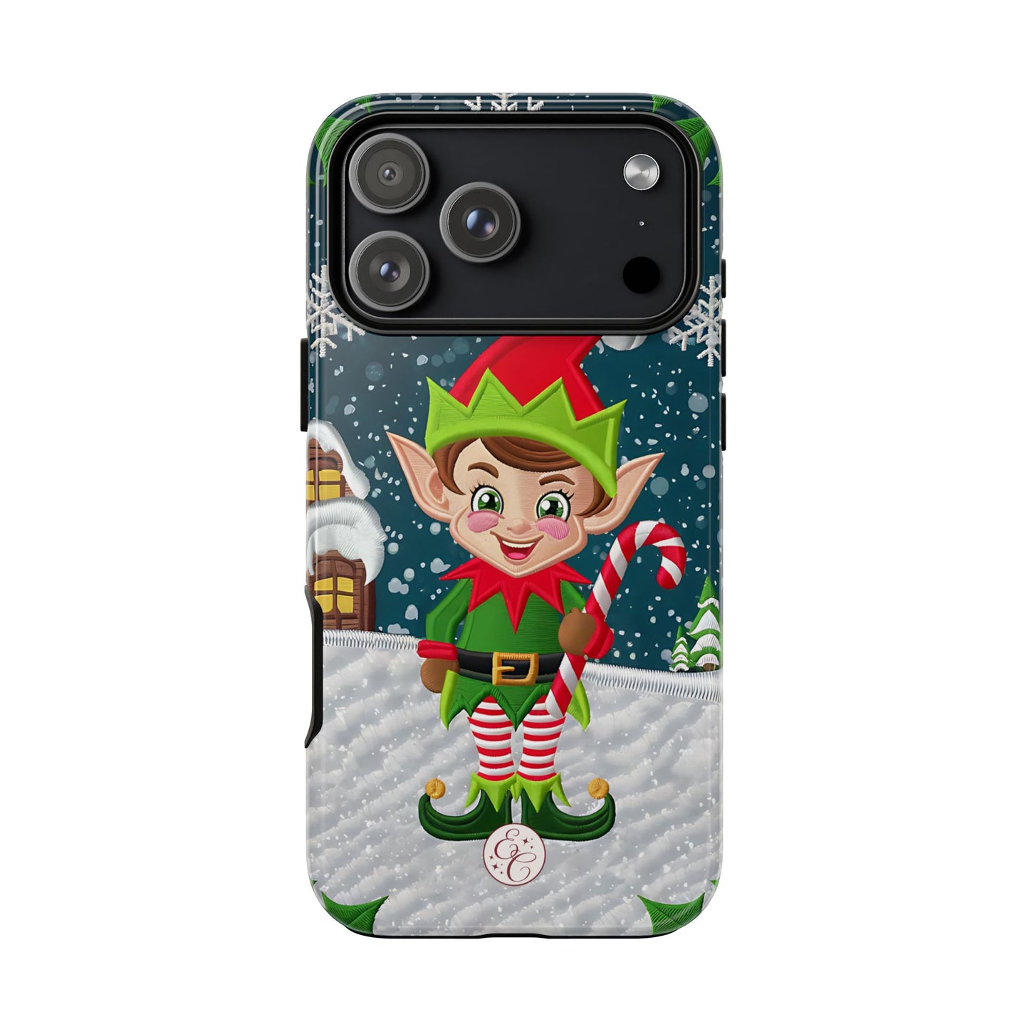 Christmas Naughty Elf Tough Phone Case