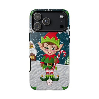 Christmas Naughty Elf Tough Phone Case