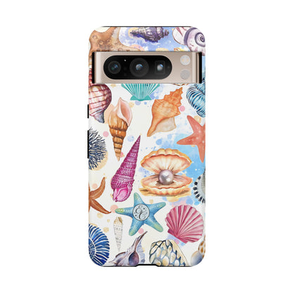 Colorful Sea Shells Tough Phone Case