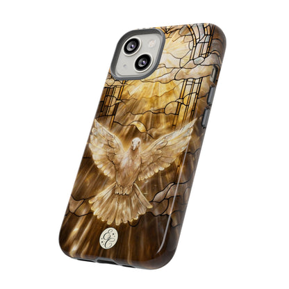 Holy Spirit Stained Glass Tough Phone Case