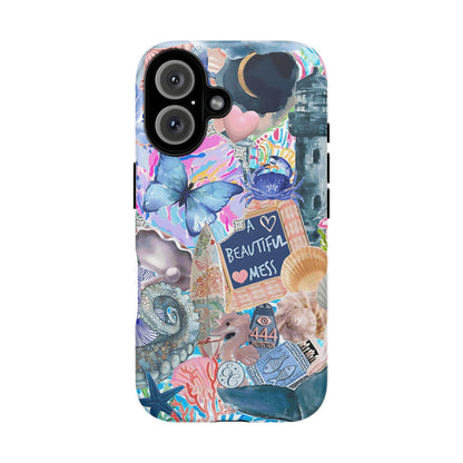 Beautiful Mess Collage Tough Phone Case