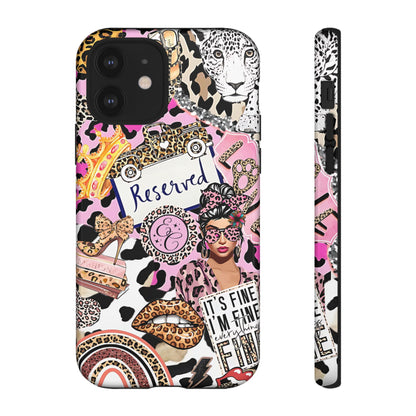 Leopard Wild Glamour Tough Phone Case