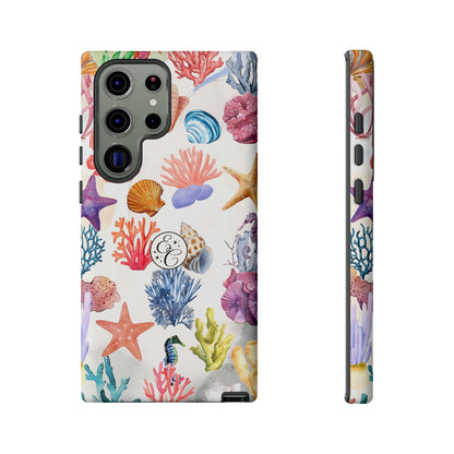 Coral & Sea Shells Tough Phone Case