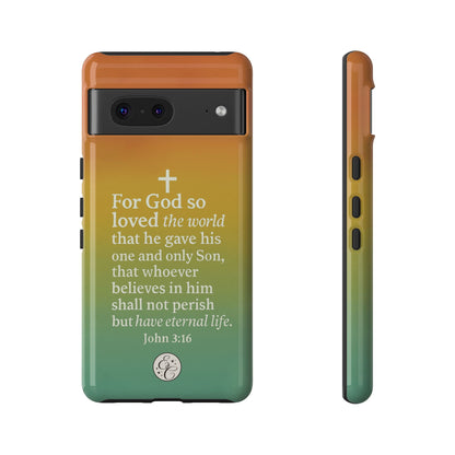 John 3:16 Tough Phone Case