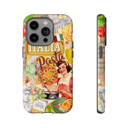 Italian Cuisine Collage Tough Phone Case