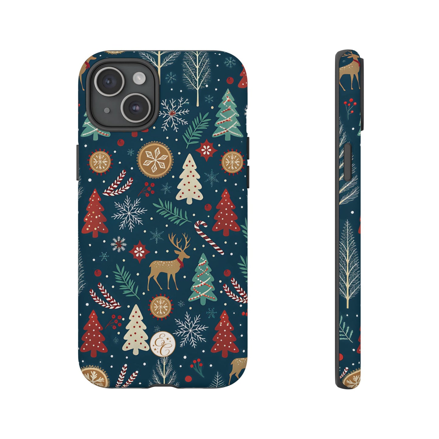 Christmas Holiday Pattern Tough Phone Case