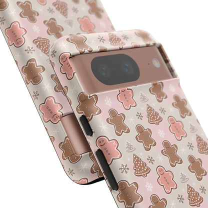 Gingerbread Men & Xmas Tree Pattern Phone Case
