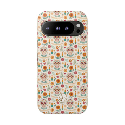 Boho Day of the Dead Tough Phone Case