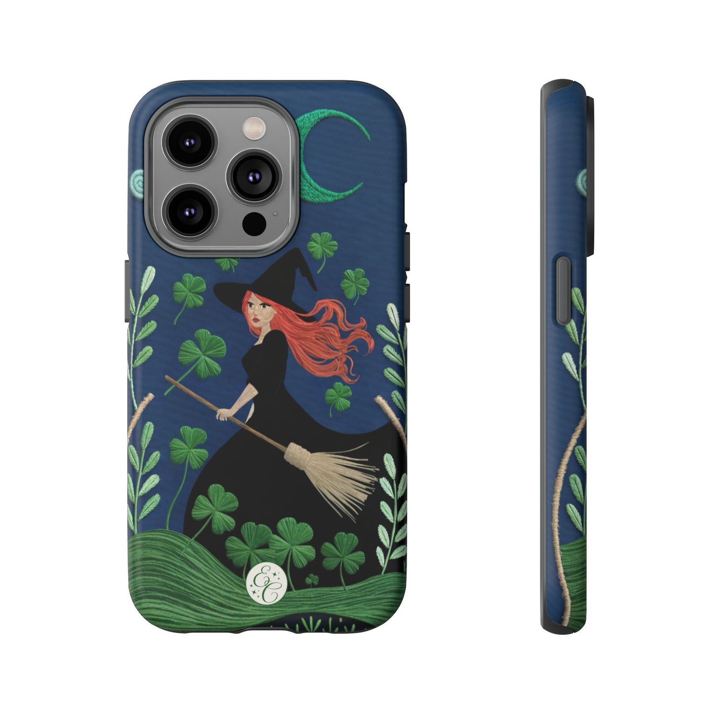 Irish Witch’s Moonlit Stroll Tough Phone Case
