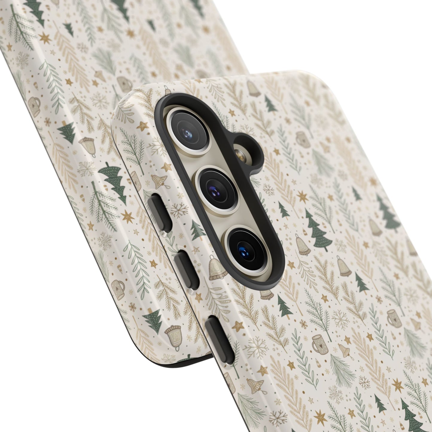Boho Christmas Forest Tough Phone Case