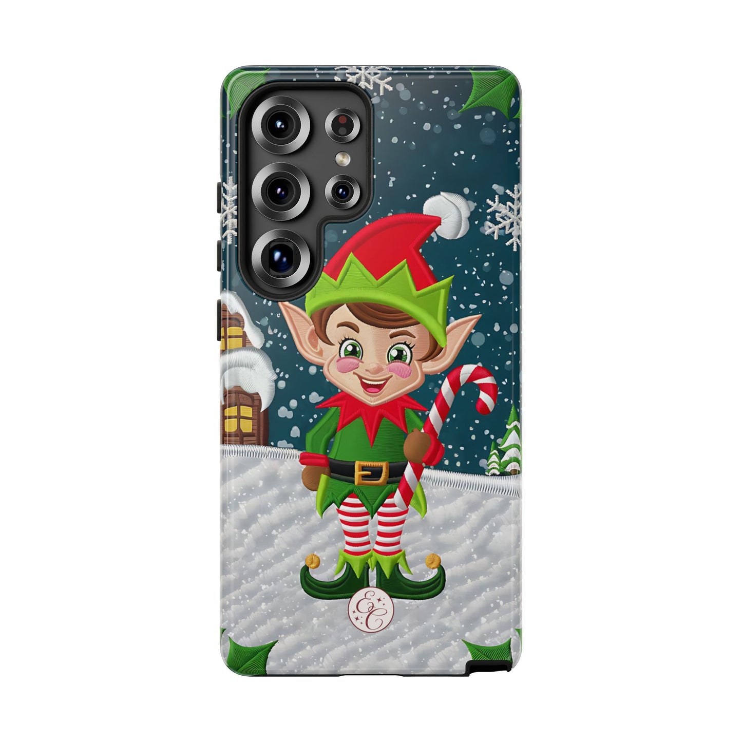 Christmas Naughty Elf Tough Phone Case