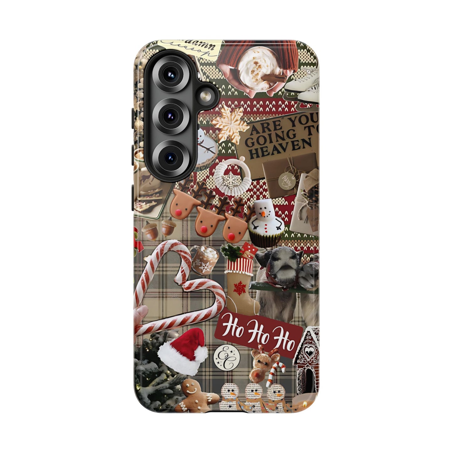 Christmas Festive Collage Tough Phone Case